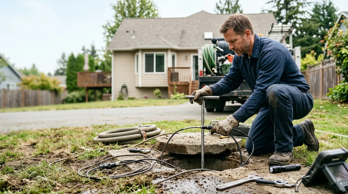 Septic Tank Pumping in Columbia City, OR